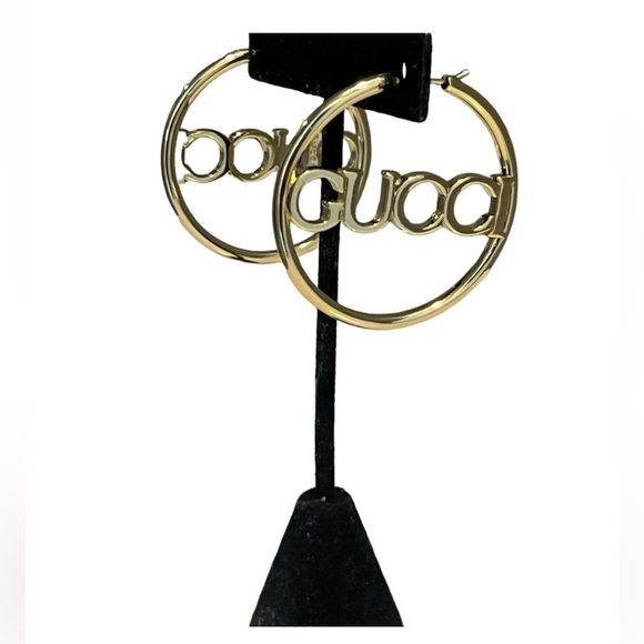 LNWOT GUCCI Hoops Earrings - Picture 2 of 11